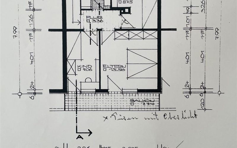 Grundriss Obergeschoss